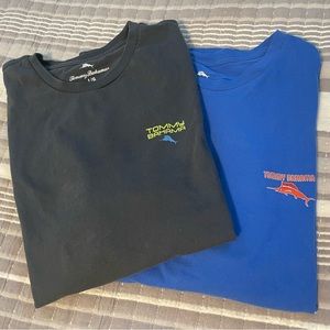 Two Tommy Bahama Tees